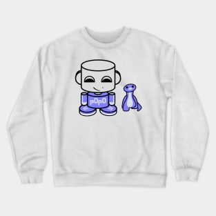 Popo & Rawr O'BABYBOT Toy Robot Crewneck Sweatshirt